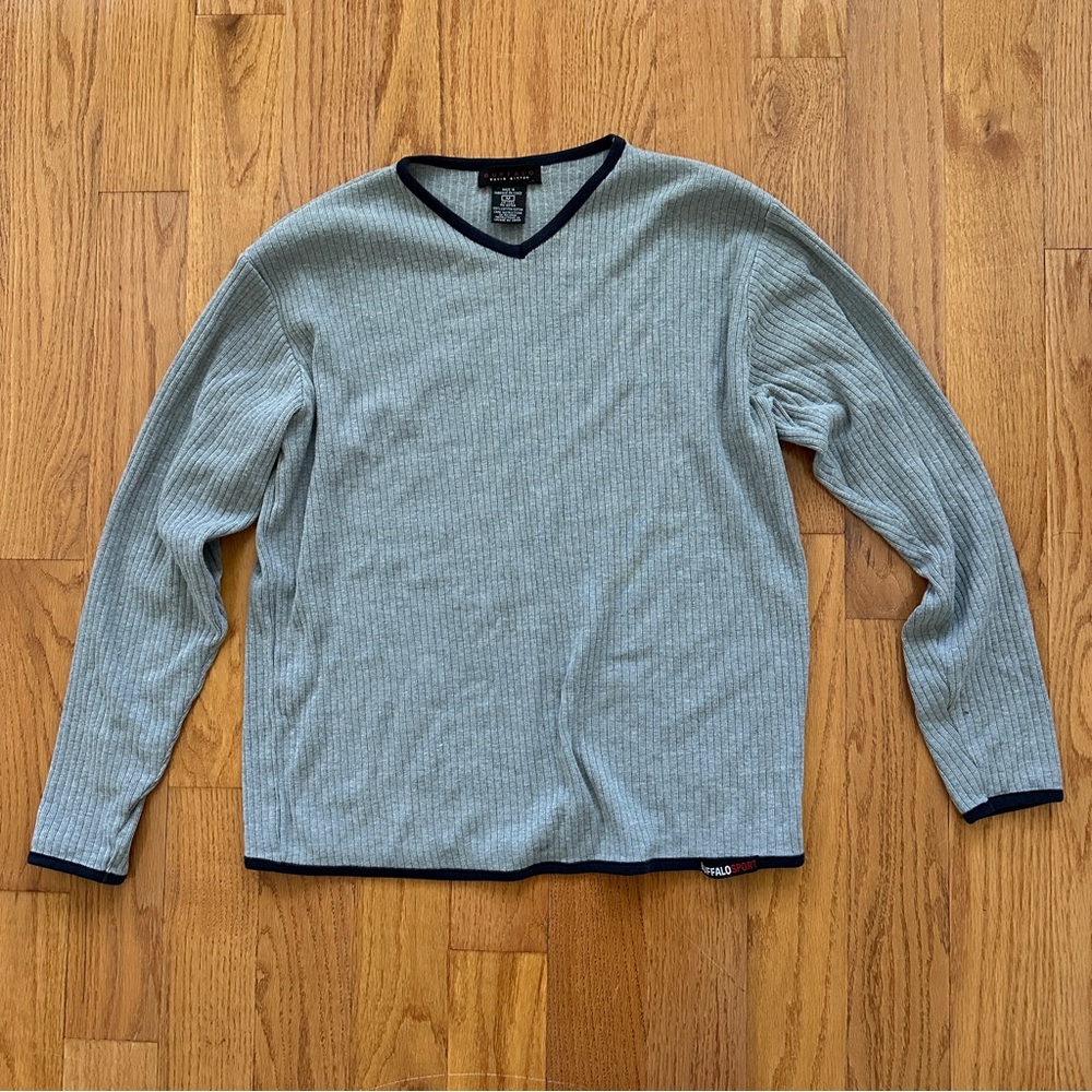 Buffalo David Bitton Buffalo Sport Ribbed Knit Top